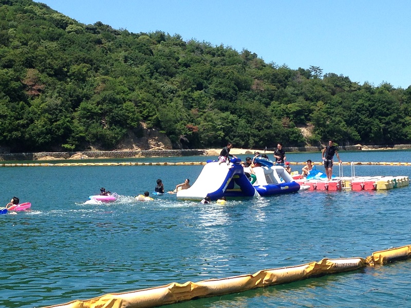 AQUA PARK(海上アスレチック・水上公園)の導入事例