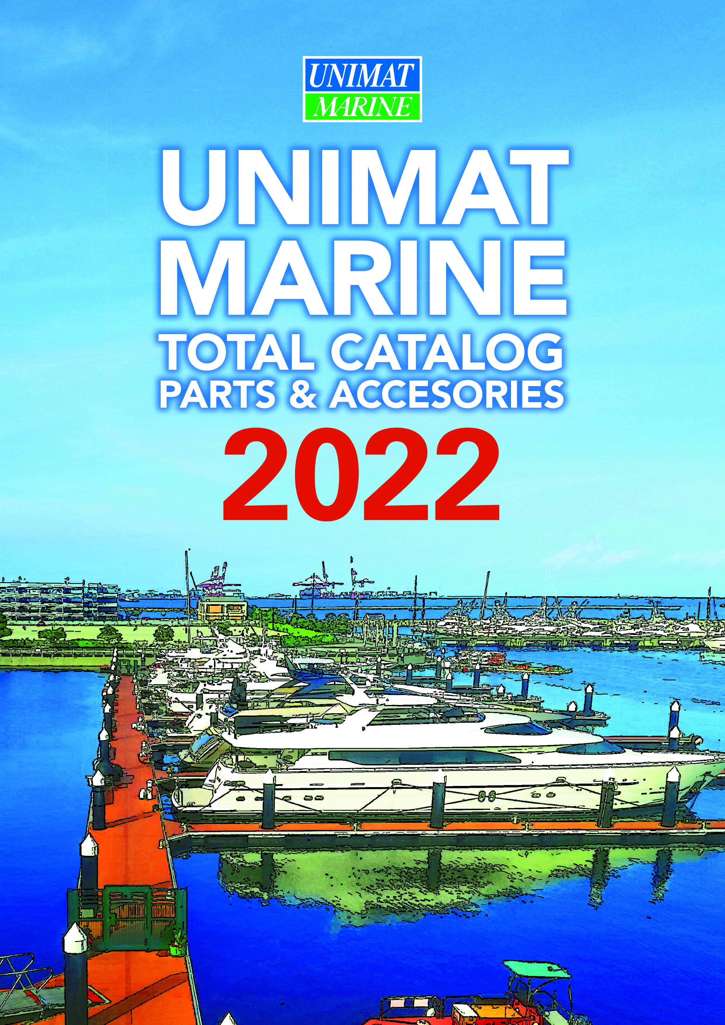 ユニマットマリン2022年度用品カタログをお送りしました